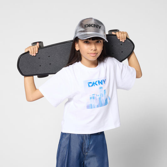 DKNY GIRLS SHORT & T SHIRT SET D62621/D62589