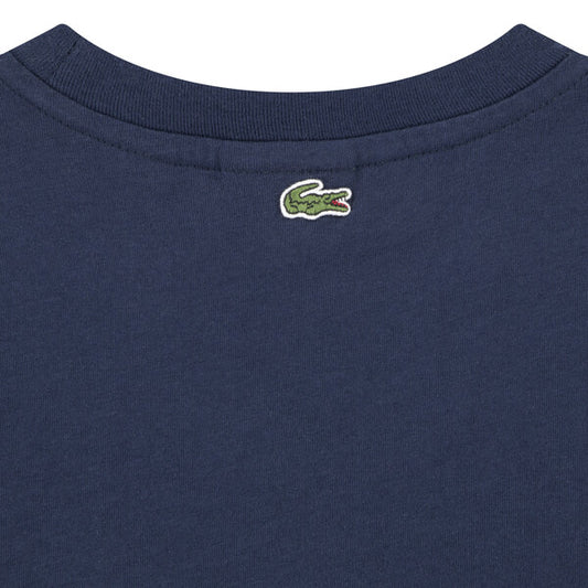 LACOSTE BOYS NAVY T SHIRT 847073