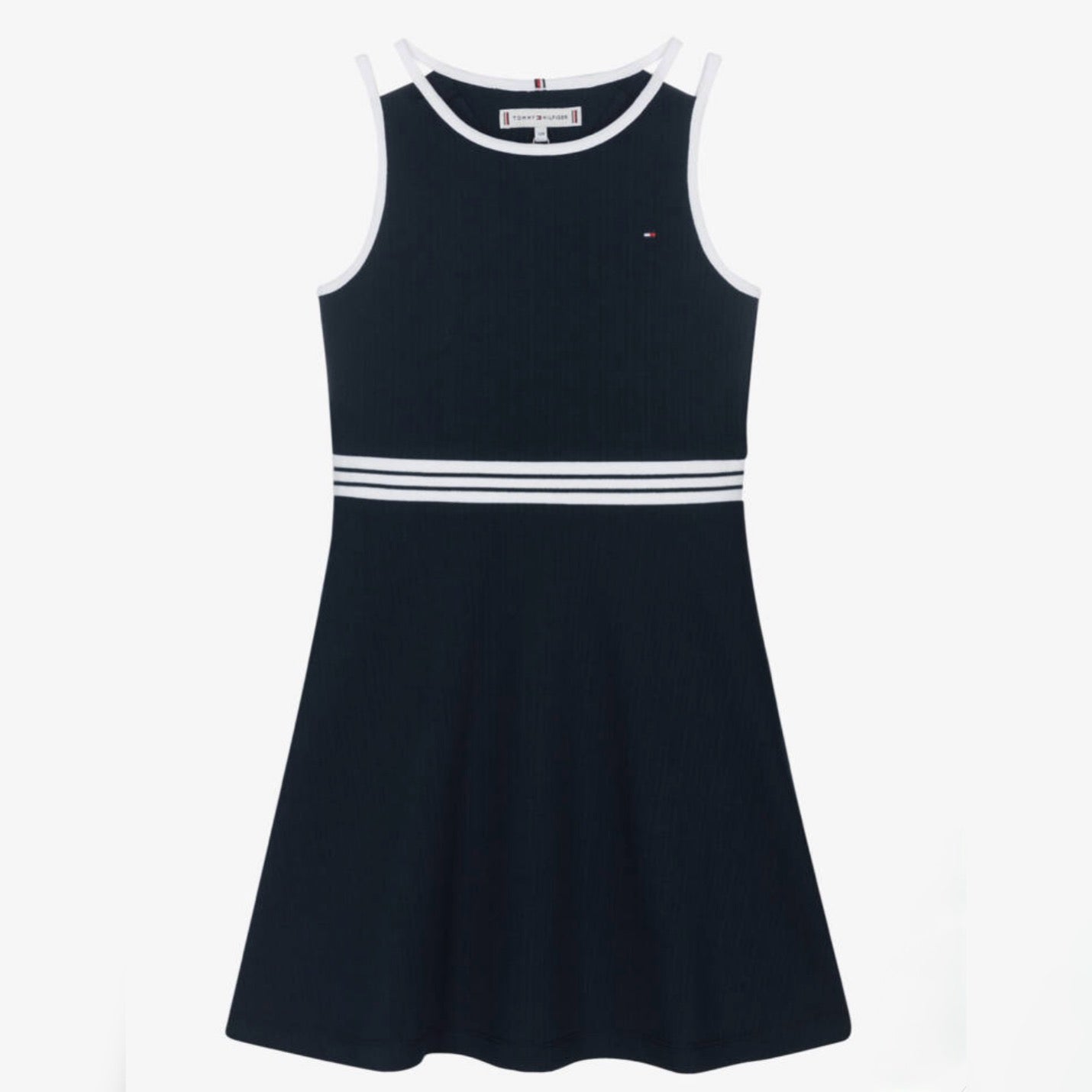 TOMMY HILFIGER NAVY SKATER DRESS 8483
