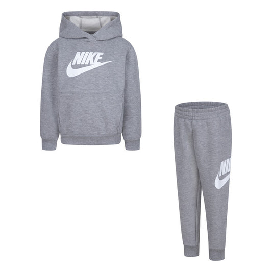 NIKE GREY CLUB HOODED TRACKSUIT 86L-135
