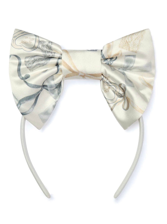 A DEE ALLIE PRINTED BOW HEADBAND W262917