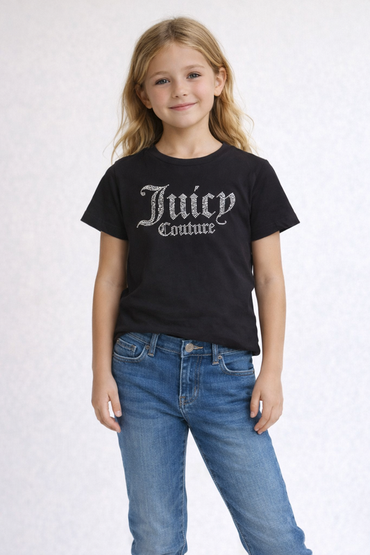 JUICY COUTURE BLACK T SHIRT 6409