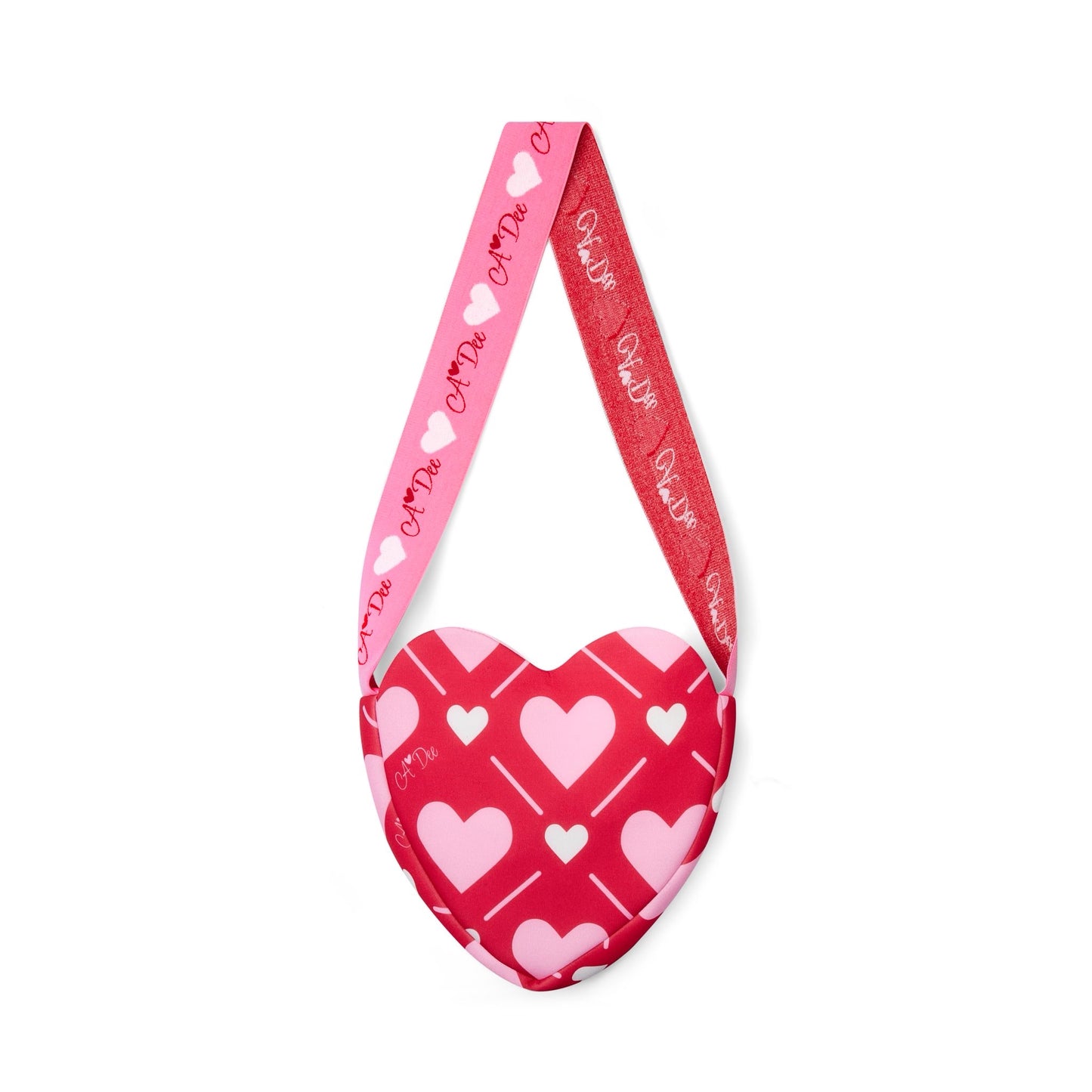 A DEE RED LOUISE HEART HANDBAG W251910