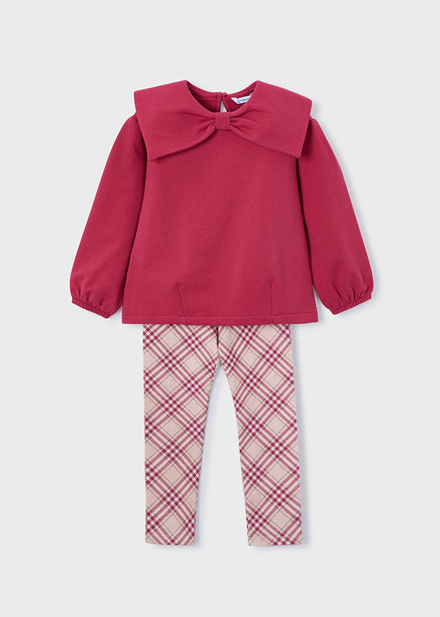 MAYORAL GIRLS CHERRY LEGGINGS SET 4.723