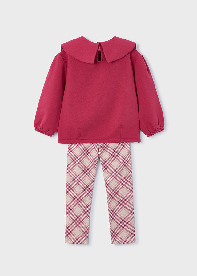 MAYORAL GIRLS CHERRY LEGGINGS SET 4.723