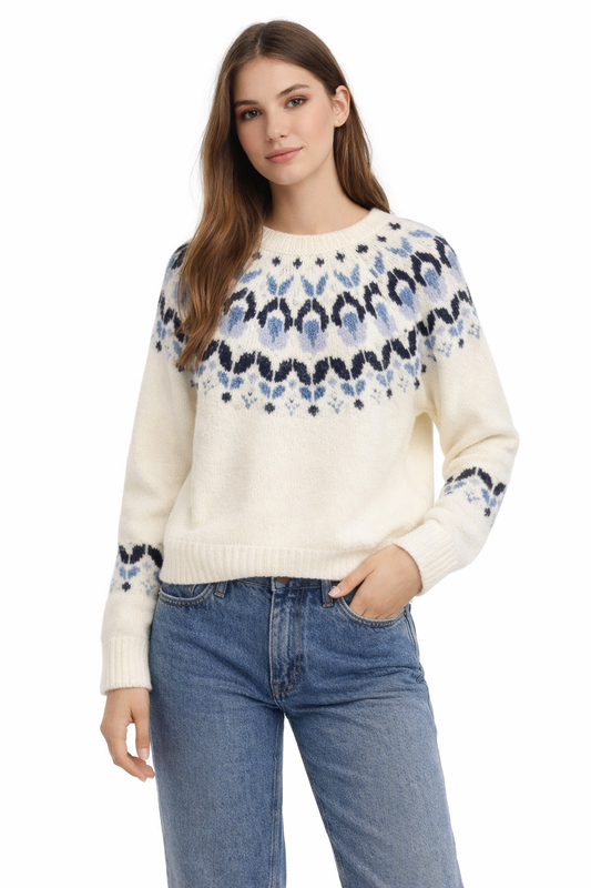 MAYORAL JACQUARD KNIT JUMPER