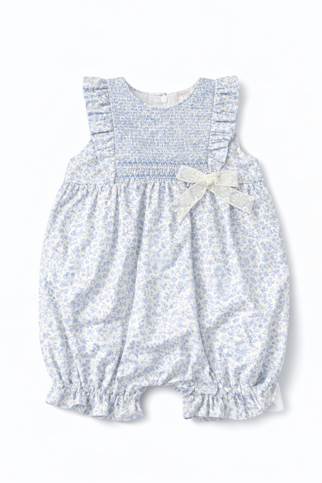 DEOLINDA BLUE BABY GIRL ROMPER
