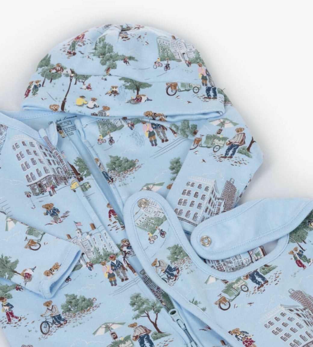 RALPH LAUREN BABY BOY BLUE GIFT SET