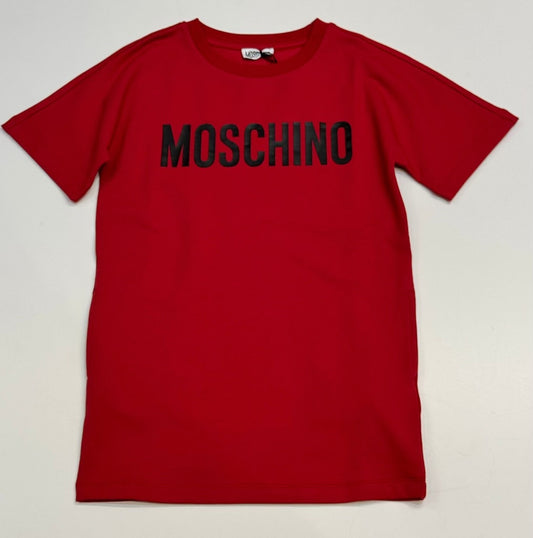 MOSCHINO RED T SHIRT DRESS