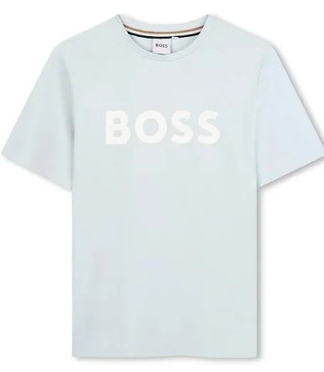 BOSS BOY PALE BLUE T SHIRT J52711