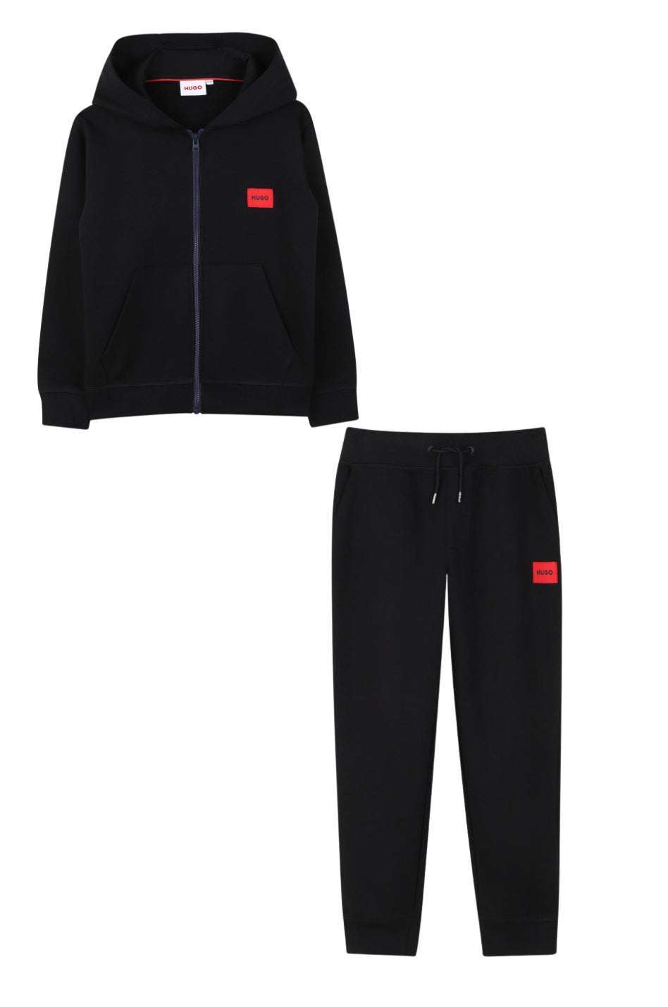 HUGO BOYS BLACK TRACKSUIT G01181/G01182