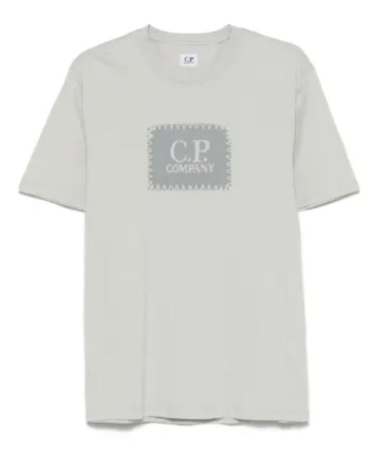 C.P. COMPANY BOYS GREY T SHIRT. CUM00T
