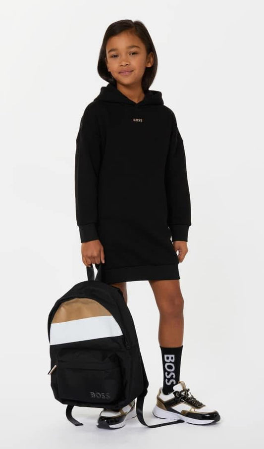 BOSS Girls JUMPER Black Dress