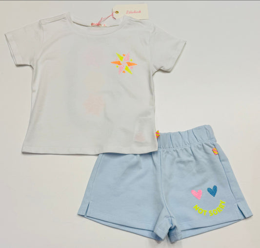 BILLIEBLUSH SHORTS SET U20930/U20909