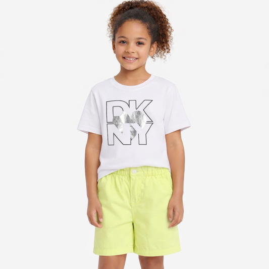 DKNY GIRLS LEMON SHORTS SET D62305/D62350