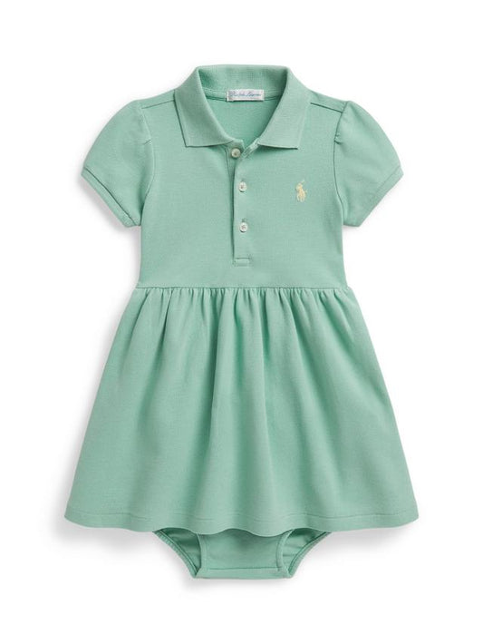RALPH LAUREN BABY/TODDLER GIRL GREEN DRESS 34961501