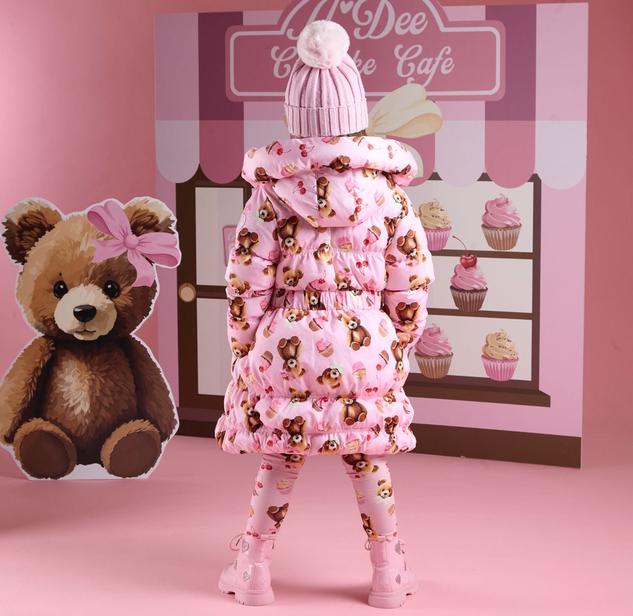 A DEE PINK BEAR LAUREN JACKET W252204