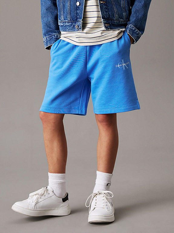 CALVIN KLEIN BOYS BLUE SHORTS.