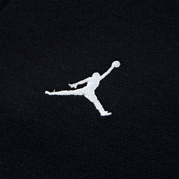 JORDAN BLACK BRIKLIN ZIP UP HOODED SWEATSHIRT 95F115