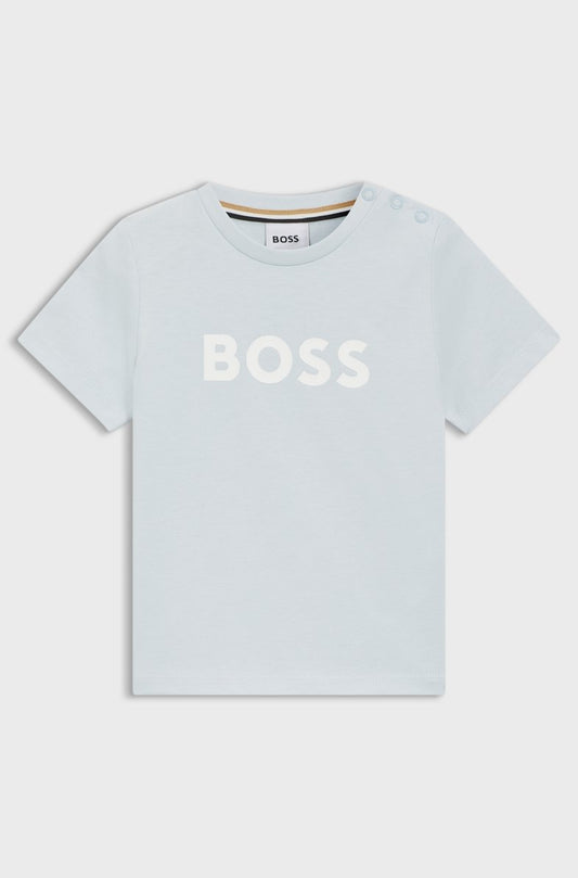 BOSS BABY/TODDLER PALE BLUE T SHIRT J52712