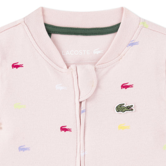 LACOSTE BABY GIRL PINK ALL IN ONE 547357