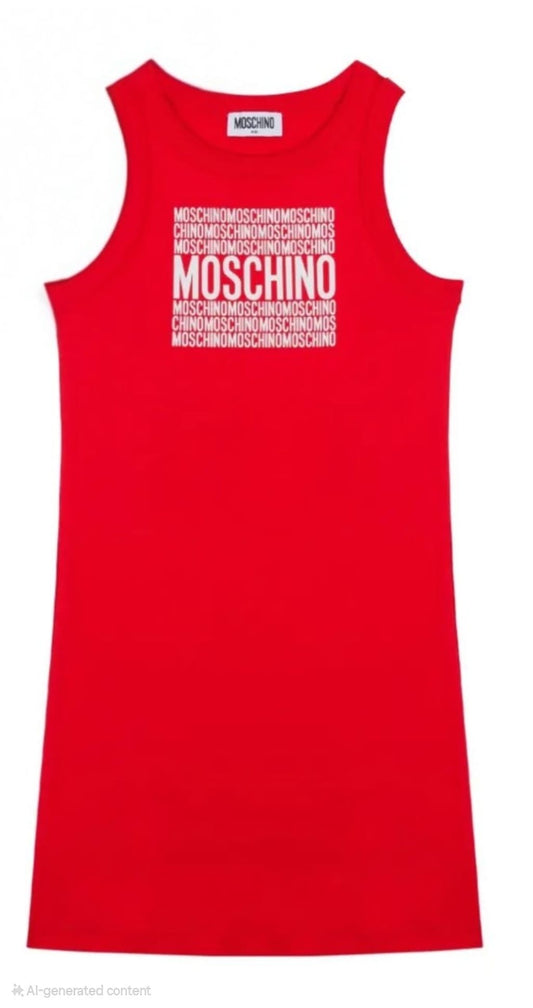 MOSCHINO RED DRESS HDV0GM