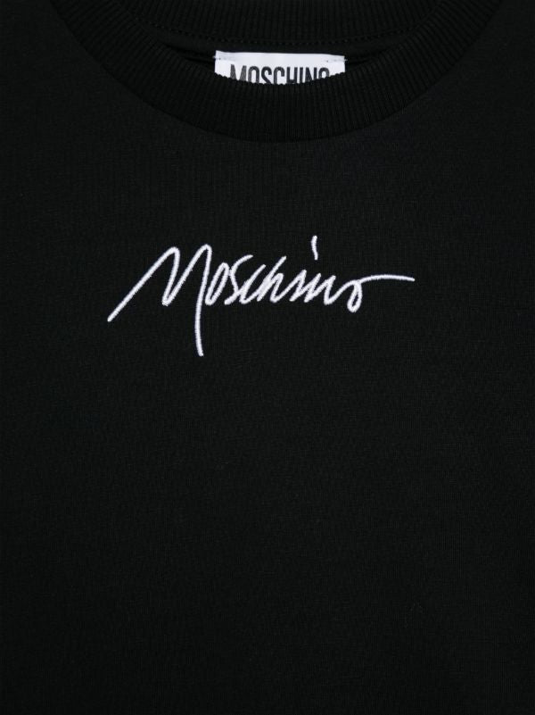MOSCHINO BLACK T SHIRT HUM058