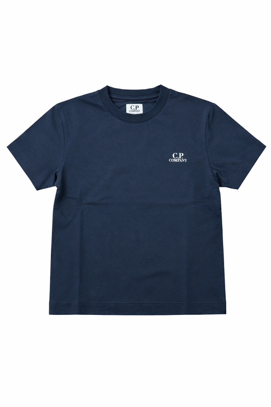 C.P. COMPANY BOYS NAVY T SHIRT C8M00L
