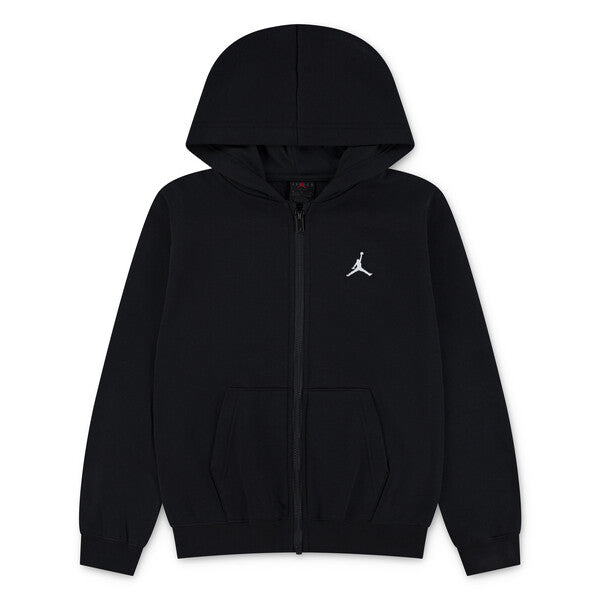 JORDAN BLACK BRIKLIN ZIP UP HOODED SWEATSHIRT 95F115