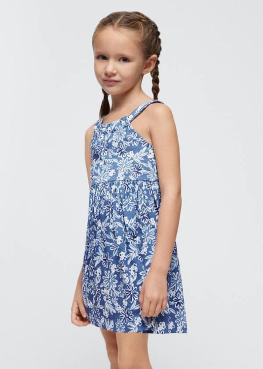 MAYORAL BLUE DRESS 3945