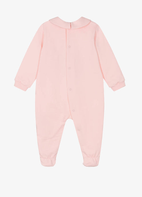 MOSCHINO KIDS PINK BABYGROW W/GIFTBOX MUY086