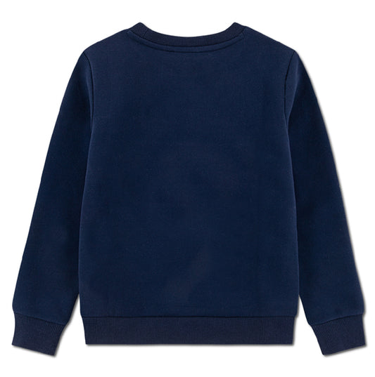 LACOSTE COLOUR BLOCK NAVY SWEATSHIRT SJ0933