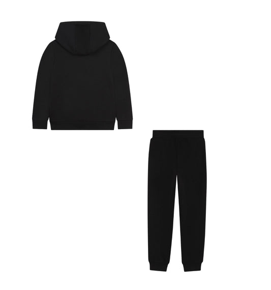 BOSS BOYS BLACK HOODY TRACKSUIT J52351/J52288