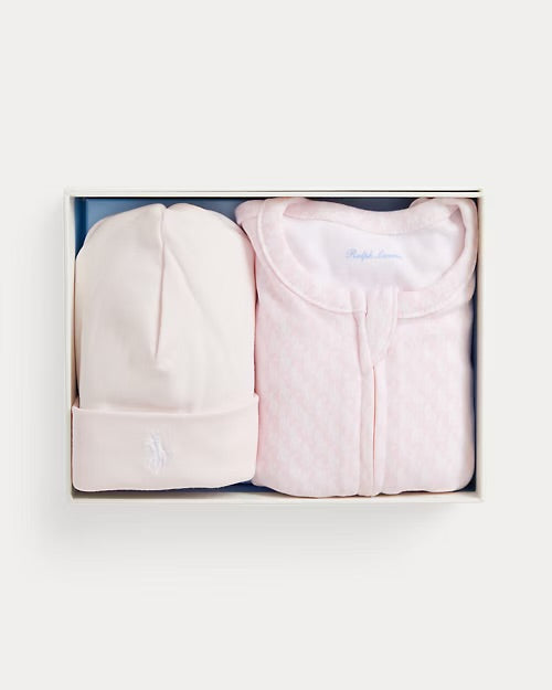 RALPH LAUREN BABY GIRL PINK GIFT SET 320981527002