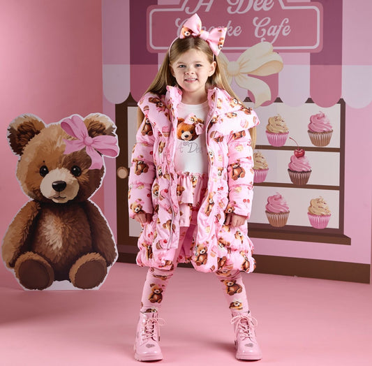 A DEE PINK BEAR LAUREN JACKET W252204