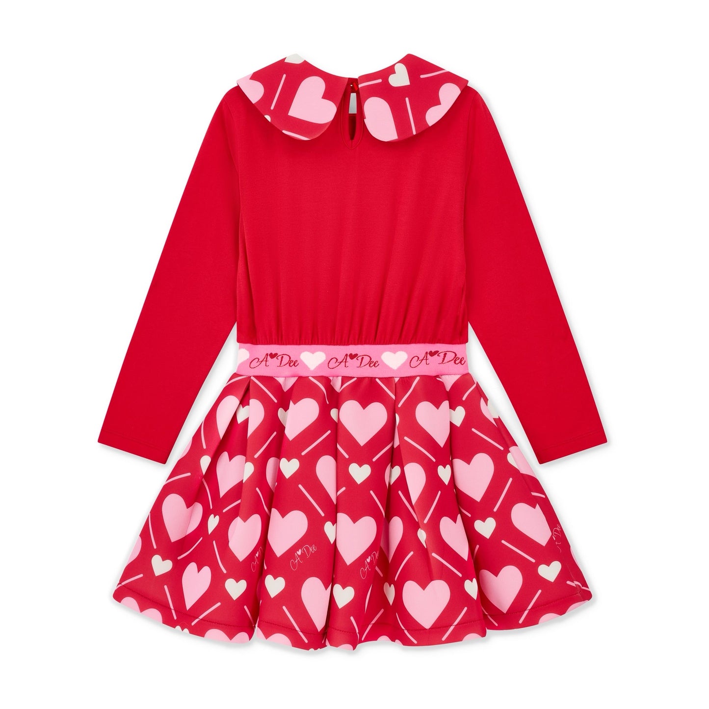 A DEE LARA RED HEART DRESS W251701