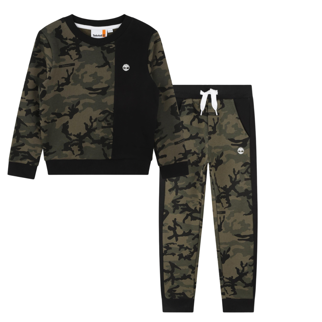 Kids best sale army tracksuit