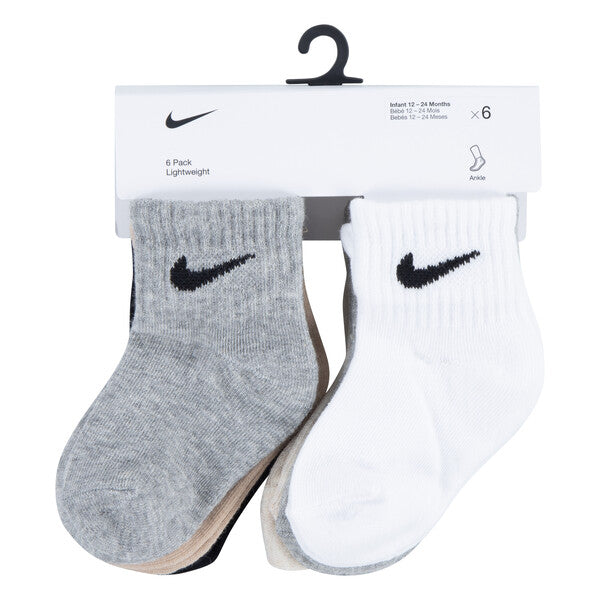 NIKE SWOOSH TODDLER 6PK SOCKS NN0641
