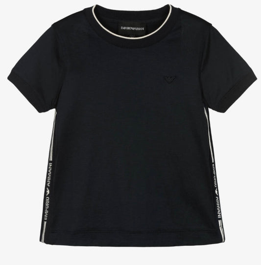 Emporio Armani Boys Navy T shirt