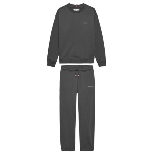 TOMMY HILFIGER CHARCOAL GREY BOYS TRACKSUIT KS0KSOO664PT2