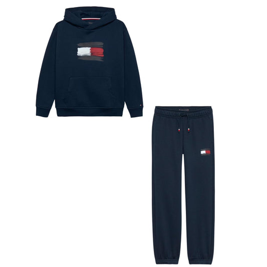 TOMMY HILFIGER NAVY FLAG TRACKSUIT