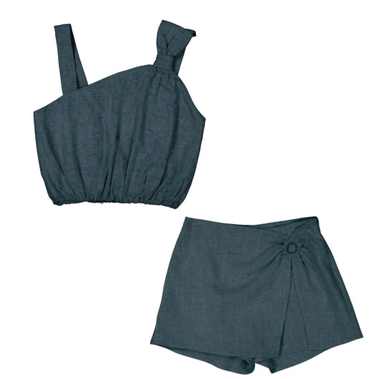 MAYORAL TEENS SKORT SET 6043/6972