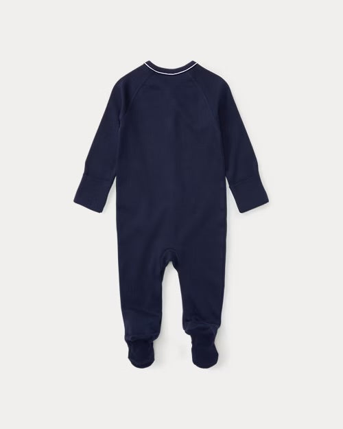 RALPH LAUREN BABY BOY NAVY BABY GROW