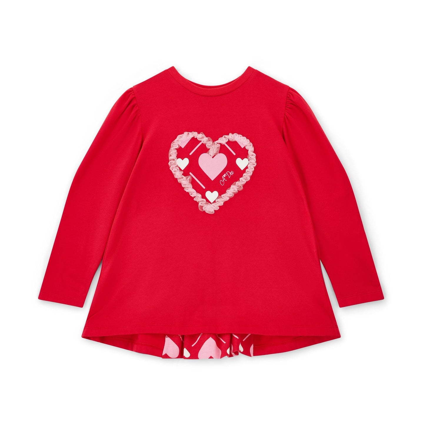 A DEE LOLA RED HEART LEGGINGS SET W251502