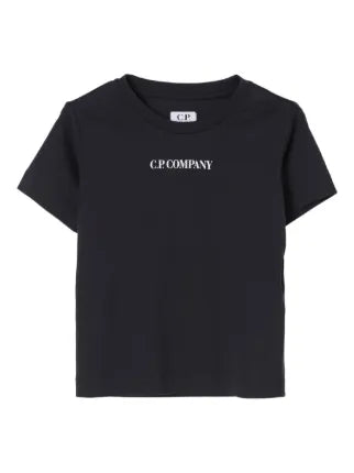 C.P. COMPANY BOYS BLACK T SHIRT CRM00L