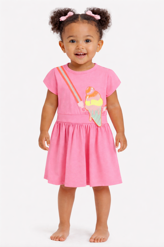 BILLIEBLUSH PINK ICE CREAM DRESS U20970