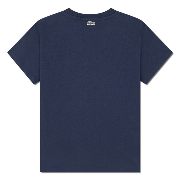 LACOSTE BOYS NAVY T SHIRT 847073