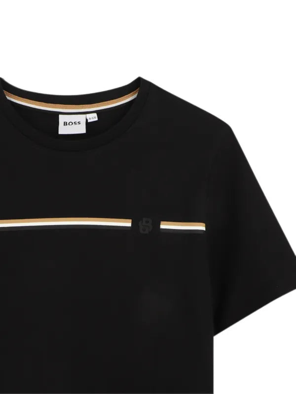 BOSS BOYS BLACK T SHIRT J53412