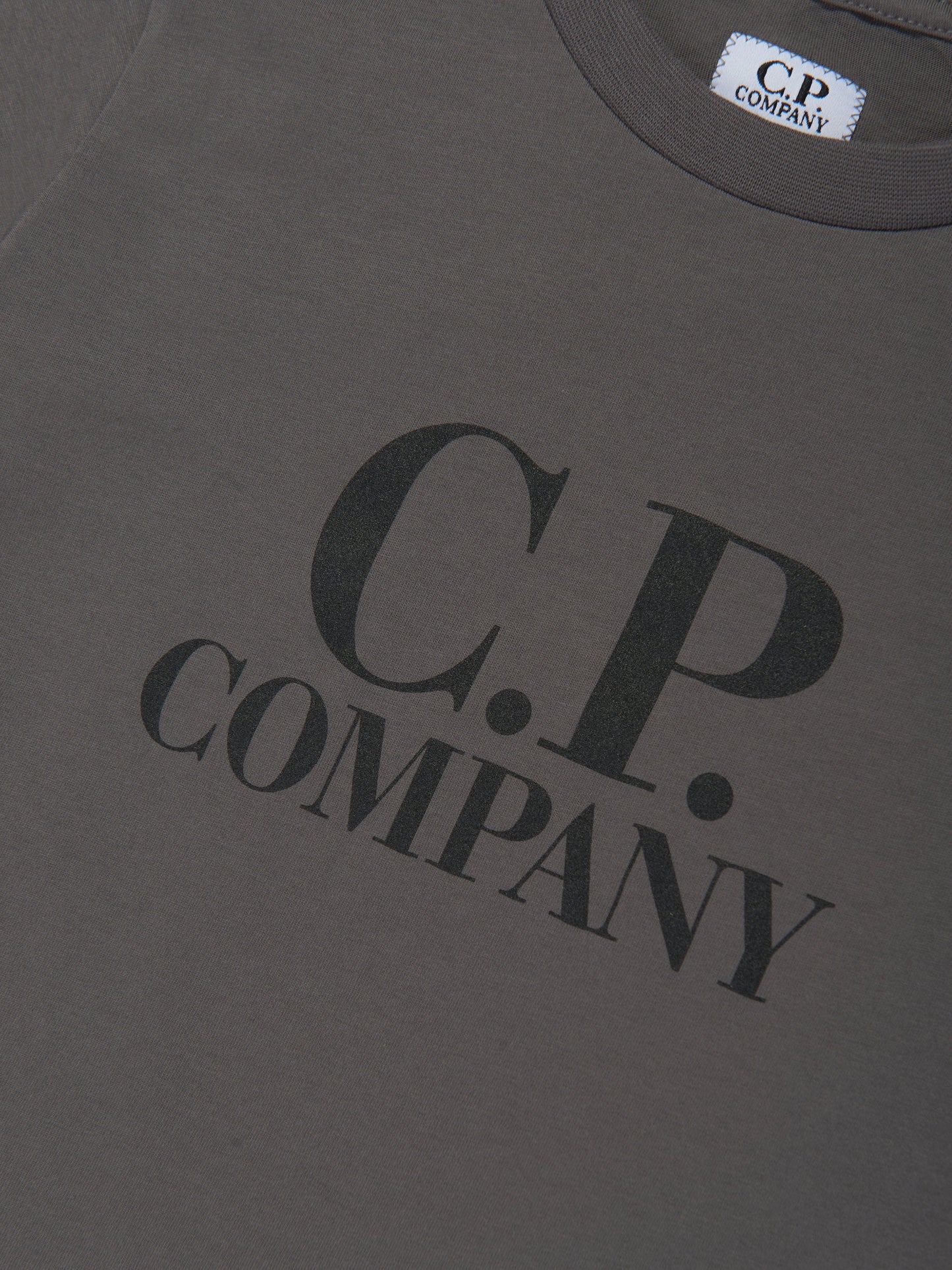 C.P. COMPANY BOYS DARK GREY T SHIRT COM006