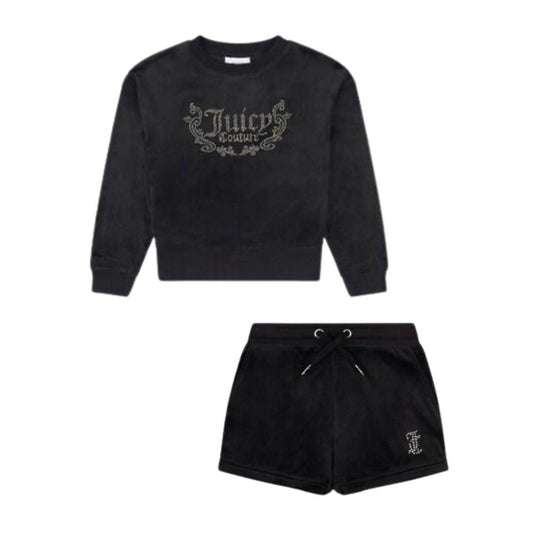 JUICY COUTURE SWEATSHIRT/SHORTS SET